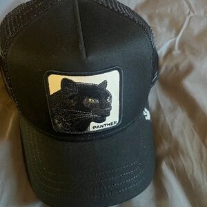 Panther Black Trucker Hat